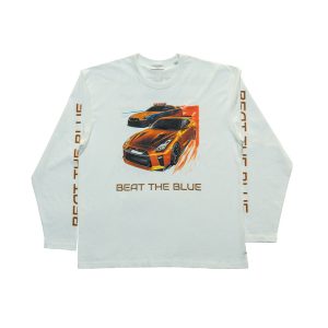 The Cyber Long Sleeve Tee (White)